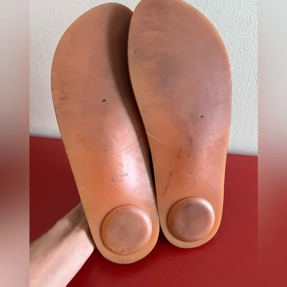 Rag & Bone Ansley brown microsuede thong sandal sz 39/9 - Picture 9 of 11